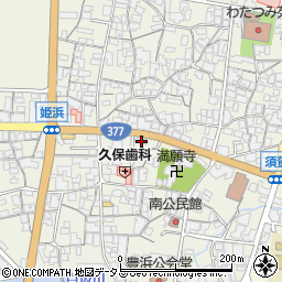 香川県観音寺市豊浜町姫浜1387周辺の地図