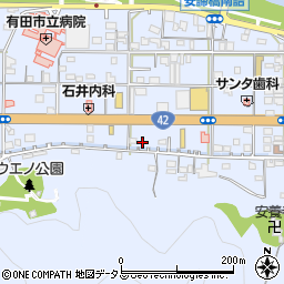 和歌山県有田市古江見173周辺の地図