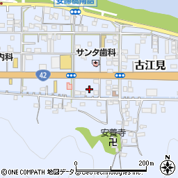 和歌山県有田市古江見183周辺の地図
