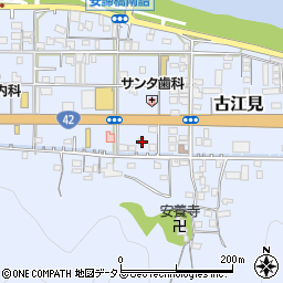 和歌山県有田市古江見183周辺の地図