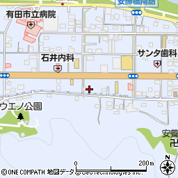 和歌山県有田市古江見172周辺の地図