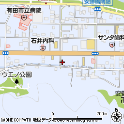 和歌山県有田市古江見171周辺の地図