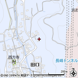 和歌山県有田郡有田川町田口1443周辺の地図