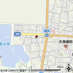 香川県観音寺市豊浜町姫浜288周辺の地図