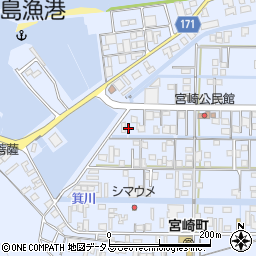 和歌山県有田市宮崎町493周辺の地図