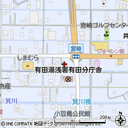 ファミリーマート有田宮崎店周辺の地図