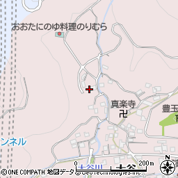 和歌山県有田郡有田川町大谷239周辺の地図