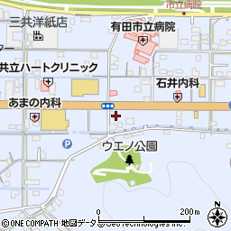 和歌山県有田市宮崎町28-1周辺の地図