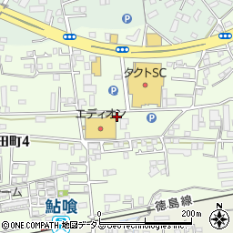 徳島県徳島市南島田町周辺の地図