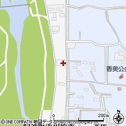 徳島県阿波市阿波町平川原南周辺の地図