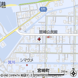 和歌山県有田市宮崎町489-4周辺の地図