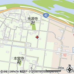 和歌山県有田市野20-3周辺の地図