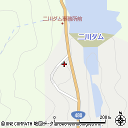 和歌山県有田郡有田川町二川519周辺の地図