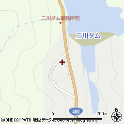 和歌山県有田郡有田川町二川519周辺の地図