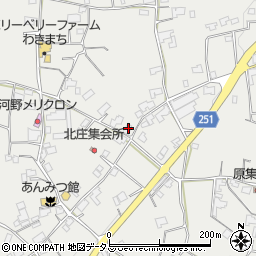 徳島県美馬市脇町大字北庄572周辺の地図