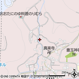 和歌山県有田郡有田川町大谷255周辺の地図
