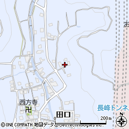 和歌山県有田郡有田川町田口1444周辺の地図