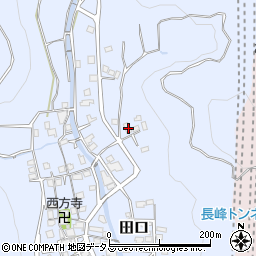 和歌山県有田郡有田川町田口1303周辺の地図