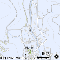 和歌山県有田郡有田川町田口490周辺の地図