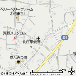 徳島県美馬市脇町大字北庄573周辺の地図