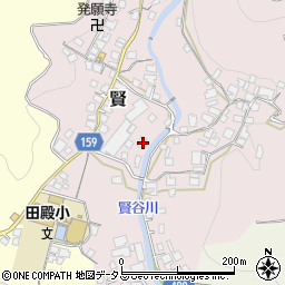 和歌山県有田郡有田川町賢61-3周辺の地図