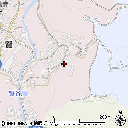 和歌山県有田郡有田川町賢1097周辺の地図