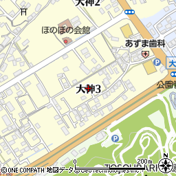 山口県周南市大神3丁目10周辺の地図