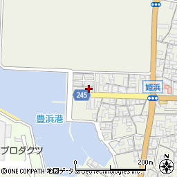 香川県観音寺市豊浜町姫浜325周辺の地図