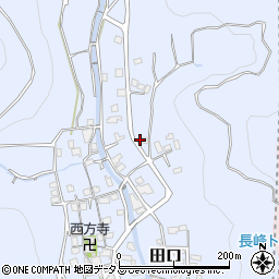 和歌山県有田郡有田川町田口1300周辺の地図