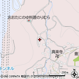 和歌山県有田郡有田川町大谷232周辺の地図