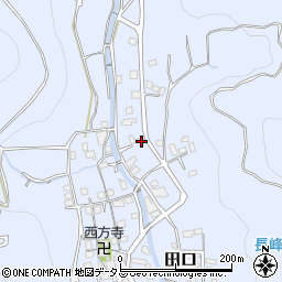 和歌山県有田郡有田川町田口1299周辺の地図