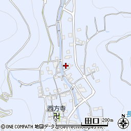 和歌山県有田郡有田川町田口1296周辺の地図
