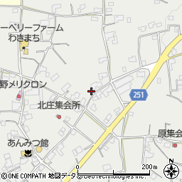 徳島県美馬市脇町大字北庄576周辺の地図