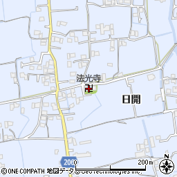法光寺周辺の地図