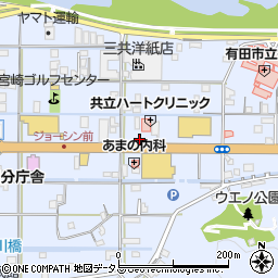 和歌山県有田市宮崎町89周辺の地図