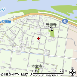 和歌山県有田市野周辺の地図
