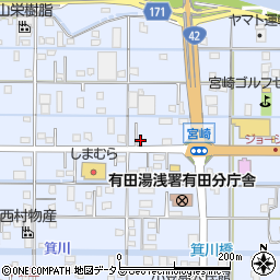 和歌山県有田市宮崎町227-6周辺の地図