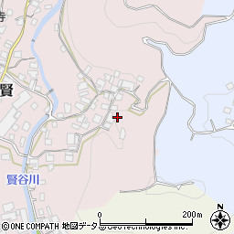 和歌山県有田郡有田川町賢1098周辺の地図
