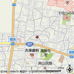 香川県観音寺市豊浜町姫浜1329周辺の地図