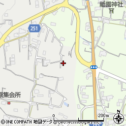 徳島県美馬市脇町大字北庄825-2周辺の地図