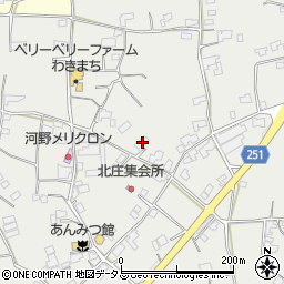 徳島県美馬市脇町大字北庄616周辺の地図