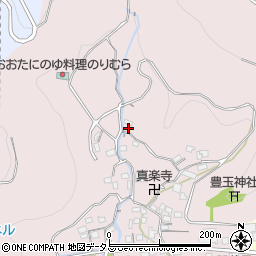 和歌山県有田郡有田川町大谷418周辺の地図