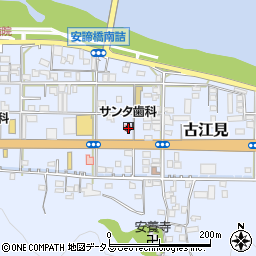 和歌山県有田市古江見158周辺の地図