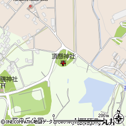 頂懸神社周辺の地図