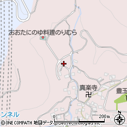和歌山県有田郡有田川町大谷228周辺の地図