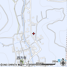 和歌山県有田郡有田川町田口1301-1周辺の地図