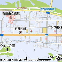 和歌山県有田市古江見168周辺の地図