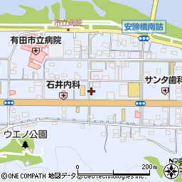 和歌山県有田市古江見170周辺の地図