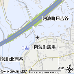 徳島県阿波市阿波町日吉谷39周辺の地図
