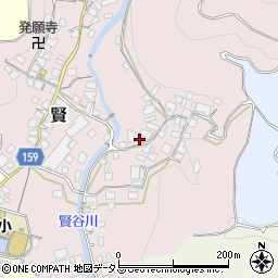 和歌山県有田郡有田川町賢995周辺の地図